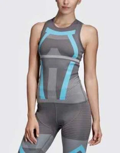 Adidas by Stella McCartney Damen Run PK Tank M grau/blau UVP 90 $ - Bild 1 von 6