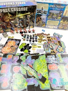 Advanced Space Crusade Board Game by Games Workshop 100% complete Fully Painted - Picture 1 of 15