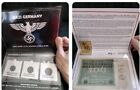 Third Reich Coins World War 2 German 1 5 & 10 Reichspfennig & 100 Million Mark