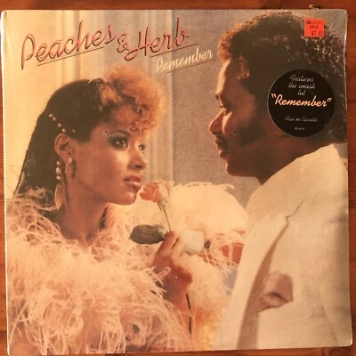 MINT! Peaches & Herb - Remember - Factory SEALED! 1st Press! W/ Hype Sticker! - Image 1 of 4