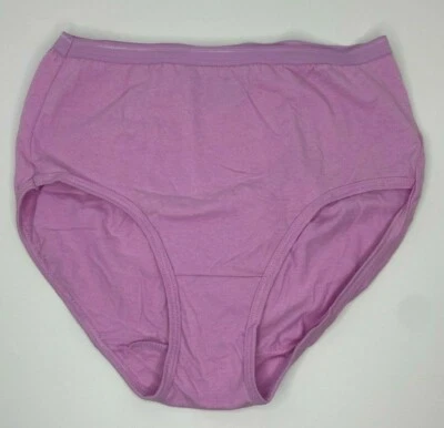 Fruit of the Loom Brief 100% Cotton Size 6  New NO Package Pink 1 pair only - Image 1 of 2