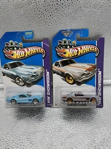 2013 Hot Wheels HW Showroom 65 Mustang 2+2 Fastback. Set Of 2 - Picture 1 of 3