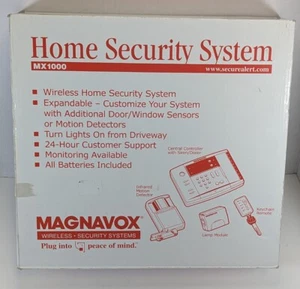 Magnavox Wireless Home Security System Basic Kit MX1000 (GOOD CONDITION) - Picture 1 of 8