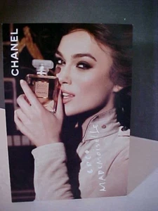 Chanel Keira Knightley Coco Mademoiselle Fashion Celebrity Ad 2013 Pre-owned - Picture 1 of 2