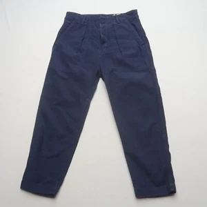 Citizens of Humanity Womens Surplus Chino Pants Size 26 Blue High Rise Crop - Picture 1 of 11