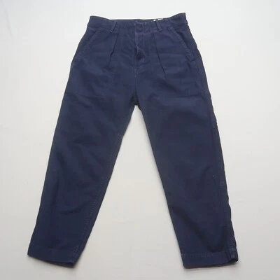 Pantalones chinos excedentes Citizens of Humanity para mujer talla 26 azul tiro alto corto Foto 1 de 4