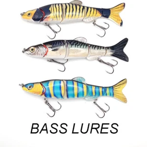 Bass Fishing Bait Lure Realscale Countdown Savage Swimbait Gear Free Wire Trace - Picture 1 of 16