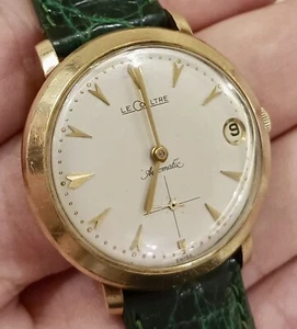 ✅ LeCoultre Gold 10K - Bumper - RARE Vintage 1950’s Pre-Jaeger LeCoultre) ✅ - Picture 1 of 15