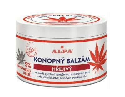 ALPHA ALPA HANF BALSAM WÄRMEND 250ml DOSE NEU