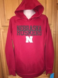 NWT Gen2 NEBRASKA CORNHUSKERS Boys Red Hoodie w/3D Letters, Med (10/12) $50.00 - Picture 1 of 3