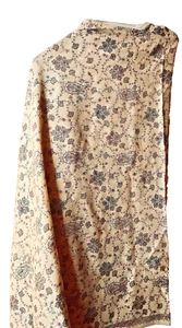 Hand Embroidered Pashmina Wool Pakistani  Shawl Wrap Camel Colored 88"x46" - Picture 1 of 16