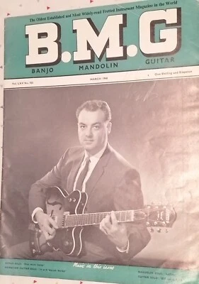 Vintage Old Tune Magazine Music BMG Banjo Madolin Guitar March 1968 Instruments  - Image 1 of 4