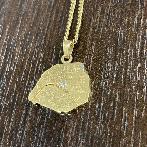 LOUIS VUITTON（LV） LOUIS VUITTON Accessories Collier Map Necklace G Color