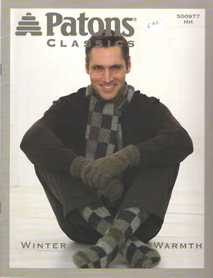Winter Warmth Patons Pattern Book 500977 - Image 1 of 4