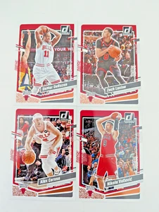 Chicago Bulls lot DeRozan Lavine Caruso Vucevic 2023-2024 Panini Donruss - Picture 1 of 2