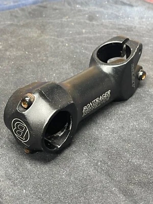 Bontrager Select Stem Threadless 1 1/8"  31.8mm 100mm Black Aluminum - Image 1 of 4