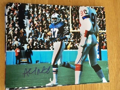 Bills Ahmad Rashad firmado 8x10 con certificado de autenticidad pose 1 Foto 1 de 3