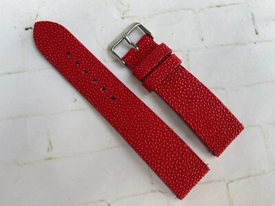 Pulseira de relógio Red Stingray 14mm 16mm 18mm 19mm 20mm 21mm 22mm 23mm 24mm 26mm - Imagem 1 de 4