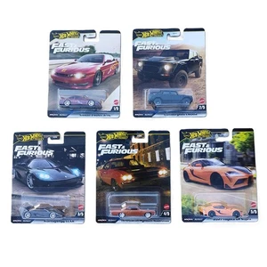 Hot Wheels Fast and Furious 2025 Mix 3 - Full Set 5/5 - 1/64 - Premium - Neu - Bild 1 von 13