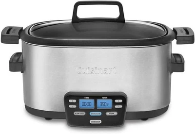 Cuisinart 6 Quart 3-in-1 Cook Central Multicooker - STAINLESS STEEL - Image 1 of 2