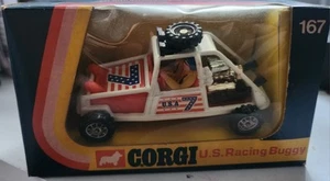 Vintage Whizzwheels Corgi 167 US Racing Buggy Mint Condition Model Original Box - Picture 1 of 6