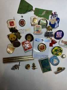 Lote de 30 Misc. Pins-Tie Tackea-etc - Imagen 1 de 8