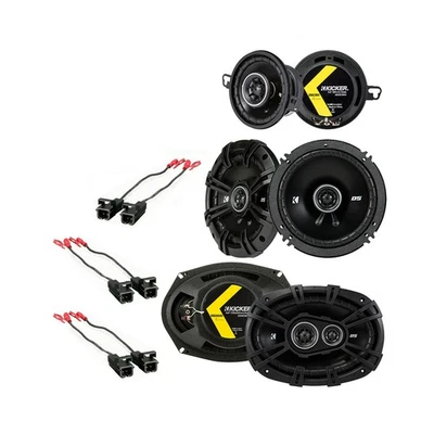 Подходит для Buick Regal 1984-1987 заводской сменный динамик пакет серии Kicker DS - Изображение 1 из 4