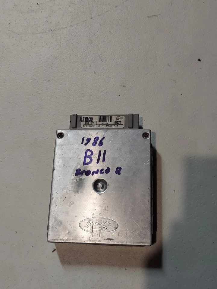 Ford Ranger Bronco II 1987 ECM ECU computadora E7TF-12A650-BH1A envío Qik Foto 1 de 3
