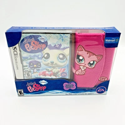 Littlest Pet Shop: Winter Hiver w/ Fuzzy Case (Nintendo DS) Factory Sealed Rare! - Image 1 of 4