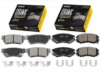 Pastillas de freno delanteras y traseras de cerámica para Elantra Sonata Tucson Optima Sportage Foto 1 de 4