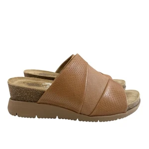 Sandalias de cuña con plataforma Comfortiva Pillow Talk Smithie en equipaje tostado 9M - Imagen 1 de 15