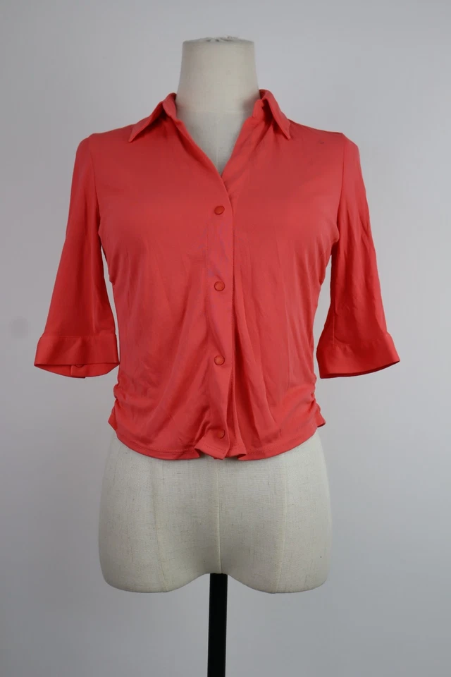 Camisa para mujer Fendissime Fendi talla 42 camisa mujer Italia vintage nailon Foto 1 de 4