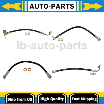 Manguera de freno delantera trasera 4x para Mazda Miata 1994-2005 Foto 1 de 4