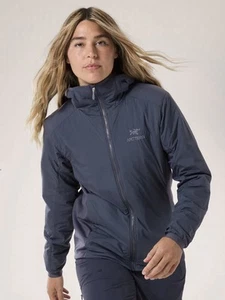 Arc’teryx Atom Hoody W Damen Jacke Black Sapphire Gr. M Neu Mit Etikett - Bild 1 von 9