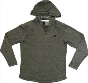 Billabong grüner Hoodie/Kapuze Langarm Logo T-Shirt Skater Surfer - Large - Bild 1 von 4