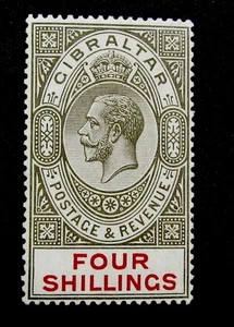 nystamps British Gibraltar Stamp # 88 Mint OG H $90   N14y3282 - Picture 1 of 2