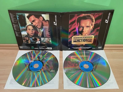LAST ACTION HERO LASER DISC Arnold Schwarzenegger UNCUT Film OVP Box w NEU 3 2 1 - Bild 1 von 4
