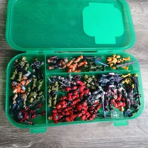 HALO Mega Bloks RIESIGES KONVOLUT 20+ Figuren & Waffen SPIELZEUG wie LEG0 + lose ZB - Bild 1 von 9