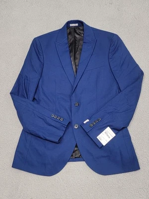 Blazer Nordstrom Rack Masculino 38R Azul Sodalita Acabamento Extra Jaqueta Casaco Esportivo - Imagem 1 de 4