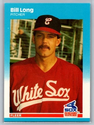 1987 Fleer Update #U-66 Bill Long Chicago White Sox - Image 1 of 2