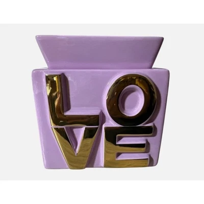 Scentsy Once in a Lifetime Love Warmer 薰衣草陶瓷家用香水 全新 — 第 1/4 张图片