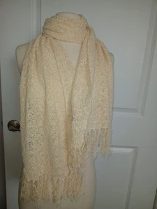 Mucros Schal Elfenbein One Size - Bild 1 von 5