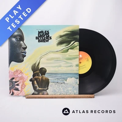 Miles Davis Bitches Brew A3 B2 Reissue 2 x LP Album Vinyl Record - VG+/VG+ - Image 1 of 4