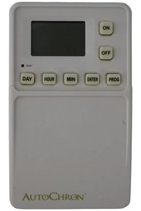 AutoChron Wireless Programmable Wall Light Switch Timer P38-200ATBPT - Picture 1 of 5