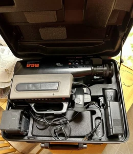 Vintage RCA Camcorder VHS  Pro Edit CC311 + Case & All Accessories Read Desc - Picture 1 of 3