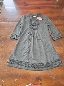 Abito PURA VIDA grigio cravatta davanti vestito 2 nuovo - Foto 1 di 6