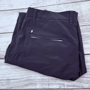 Primo Golf Jogger Size 32 Reg Dusty Navy Ankle Zip Performance Stretch 32x29 EUC - Picture 1 of 5
