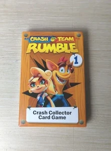 Crash Team Rumble Crash Collector Card Game #1 NEW Sealed - Picture 1 of 3