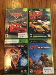 MX. Unleashed (Microsoft Xbox) Sega GT 2002 Cars Complete With Manuals TESTED - Picture 1 of 2