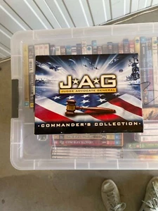 JAG COMPLETE SERIES 1-10 COMMANDER'S COLLECTION DVD BOX SET 54 DISCS R4 vgc - Picture 1 of 5